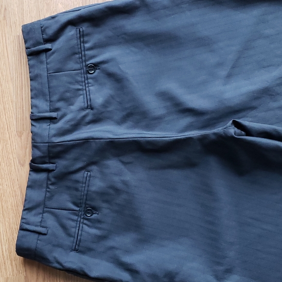 Canali Black Trouser Dress Pants 31" Waist X 29" Inseam Length Italian Designer - Picture 4 of 15